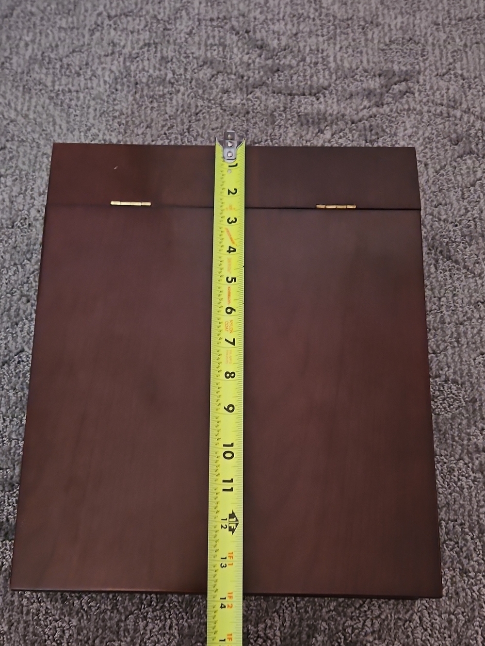 VINTAGE BOMBAY COMPANY Solid Cherry Wood Vintage Lap Writing Desk Memory Box - Picture 4 of 5